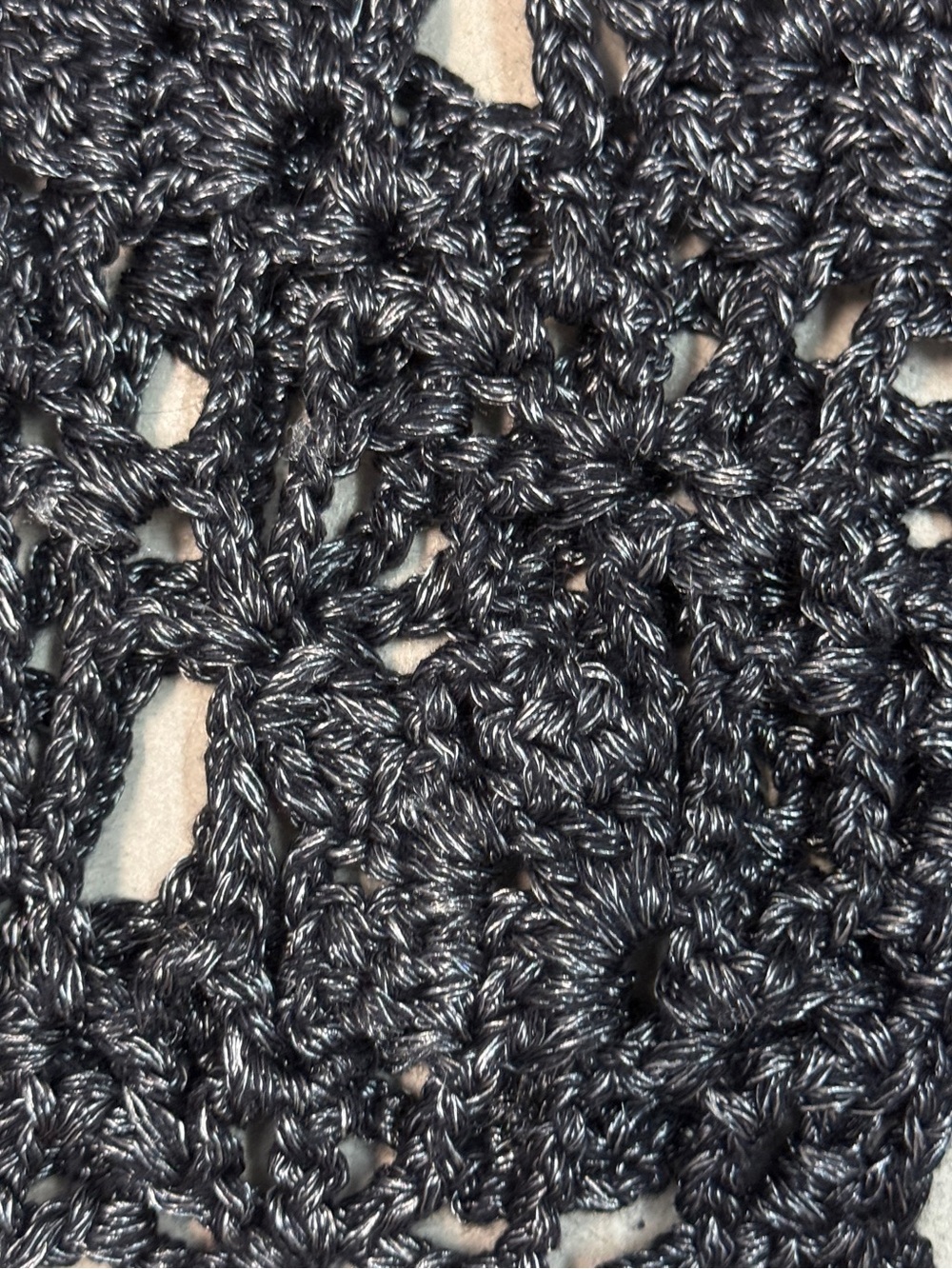 IMS Crochet Knit Vest - Picture 3 of 7